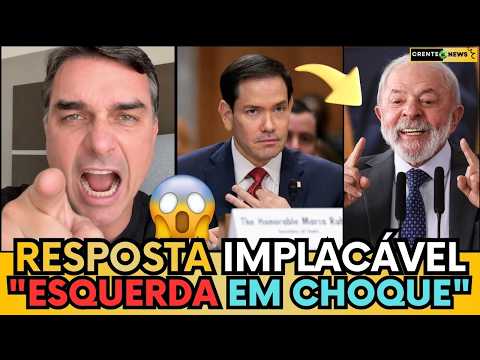 🚨 LULA AT4CA RUBIO E LEVA RESPOSTA DEVASTADORA DE FLÁVIO!