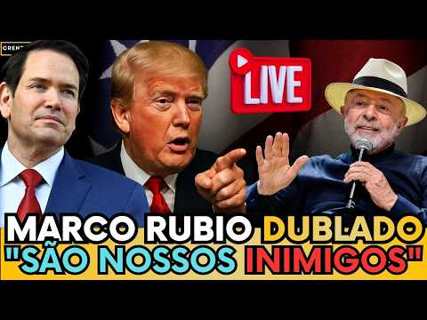 🚨MARCO RUBIO COLOCA BRASIL AO LADO DE CUBA E VENEZUELA, NÃO ALIADOS AOS EUA "NÃO SÃO AMIGOS"