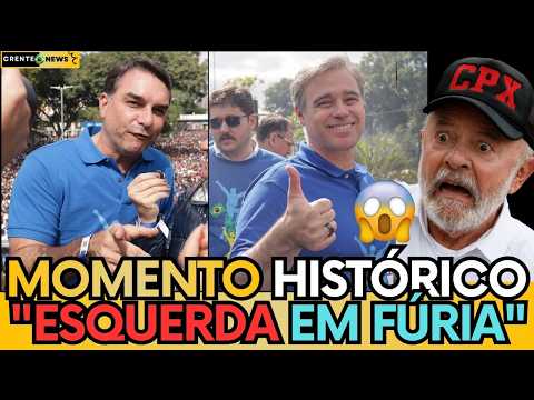 🚨 “O MAL SERÁ EXPULSO DO BRASIL!” FLÁVIO BOLSONARO E ANDRÉ MENDONÇA NA MARCHA PRA JESUS!