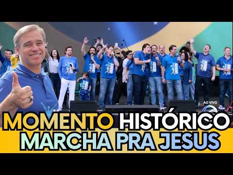 🚨AO VIVO:FLÁVIO, TARCISIO E ANDRE MENONÇA EM NOITE HISTÓRICA NA MARCHA PARA JESUS!
