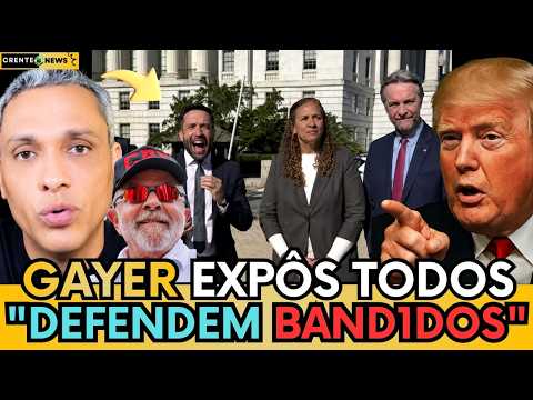🚨 GUSTAVO GAYER EXPÕE TUDO: ESQUERDA CORREU PARA DEFENDER FACÇÕES NOS EUA!