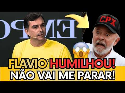 🚨🔥O PAU TOROU AO VIVO! FLÁVIO ENQUADRA MILITANTE E MANDA RECADO APÓS FALA DE LULA!