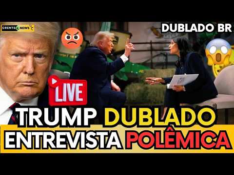TRUMP PERDE A PACIÊNCIA COM JORNALISTA ESQUERDISTA ASSISTA A ENTREVISTA COMPLETA!