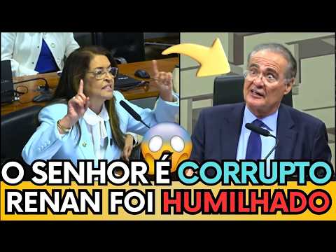 SENADORA ATR0PEL4 RENAN CALHEIROS: "VOCÊ ROUBOU MILHÕES, EU NÃO TENHO MEDO DE VOCÊ"