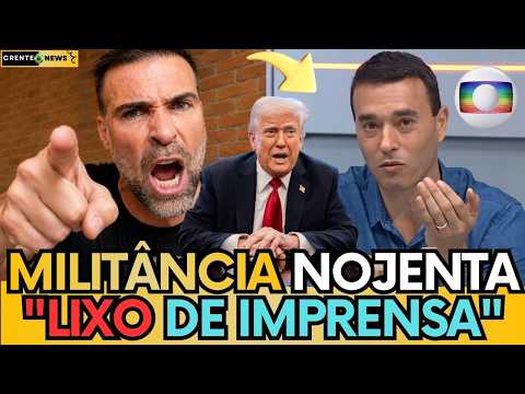 🚨 PILHADO EXPLOD3, HUMILHA RIZEK E ACUSA: “A GLOBO JÁ COMEÇOU A POLITIZAR A COPA!”