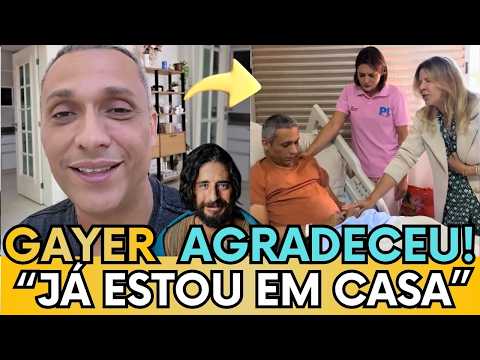 🔥🙏 GAYER CELEBRA CHEGADA EM CASA APÓS ORACÃO DE MICHELLE BOLSONARO