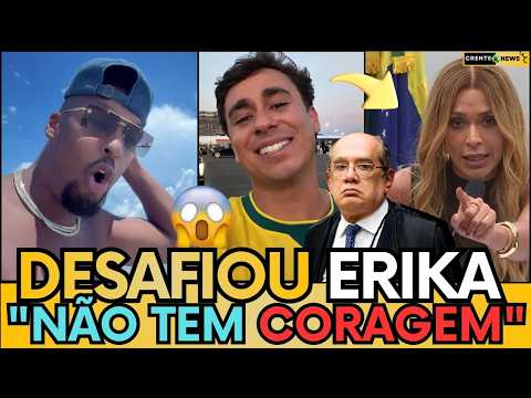 🚨 INFLUENCIADOR REBATEU ERIKA HILTON: “E O GILMARPALOOZA, VOCÊ NÃO QUESTIONA?”