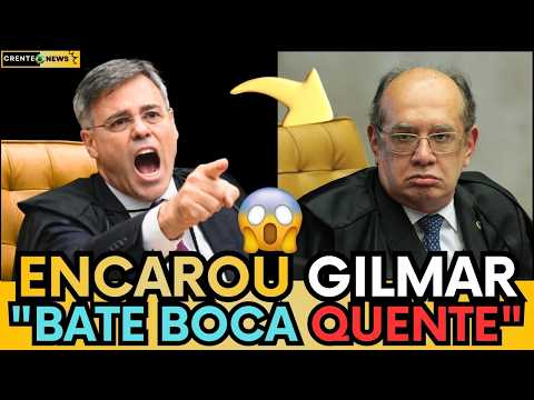 🚨 MENDONÇA PARTE PRA CIMA DE GILMAR MENDES E DÁ RESPOSTA HISTÓRICA NO STF!