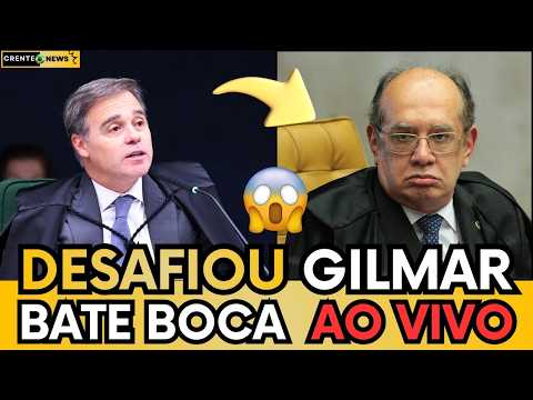 🚨CLIMA DE TENSÃO: MENDONÇA DETONA GILMAR MENDES NO STF AO VIVO - EXPÔS CASO DO BANCO MASTER NO STF!