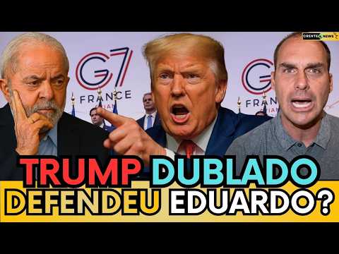 🚨 TRUMP EXPÕE LULA NO G7 E ALERTA: :“O BRASIL ESTÁ PERIGOSO POLITICAMENTE!” 1 🚨 TRUMP EXPÕE LULA NO G7 E ALERTA: :“O BRASIL ESTÁ PERIGOSO POLITICAMENTE!”