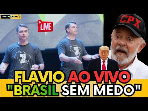 🚨FLÁVIO LANÇA PROJETO DE SEGURANÇA E ENCURRALA LULA!  “VEM COM FÉ!”