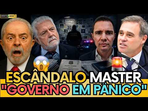 🚨 BOMB4: PT E BANCO MASTER! PF CHEGA A JAQUES WAGNER“AGORA A VERDADE VEM À TONA!”