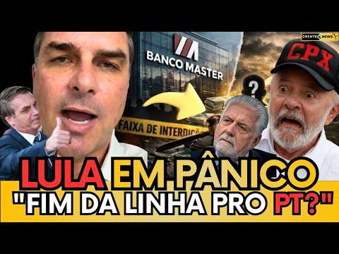🚨 FLÁVIO BOLSONARO ESCANCARA TUDO: “LULA É MASTER E MASTER É LULA!” 1 🚨 FLÁVIO BOLSONARO ESCANCARA TUDO: “LULA É MASTER E MASTER É LULA!”