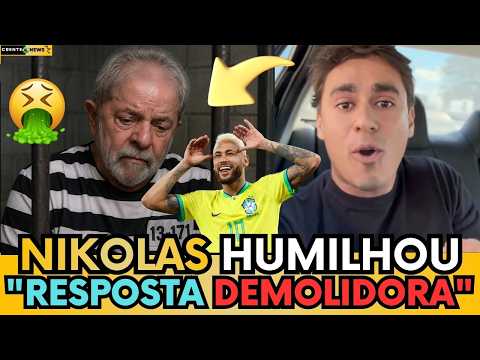 🚨 NIKOLAS REBATE LULA APÓS DEBOCHE COM NEYMAR: “ELE ESTAVA LESIONADO E VOCÊ ESTAVA CONDENADO!”