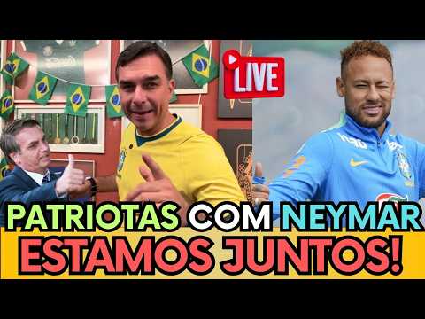 🚨FLÁVIO BOLSONARO RESPONDE LULA E MANDA RECADO "PATRIOTAS COM NEYMAR"