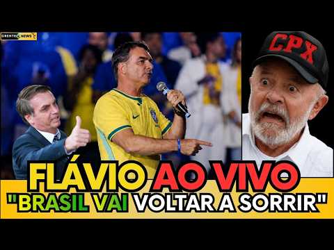🚨 FLÁVIO BOLSONARO FAZ DISCURSO HISTÓRICO E MANDA RECADO: “VAMOS EXPULSAR O PT DO BRASIL!”