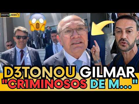 🚨 GILMAR É ENQUADRADO EM PORTUGAL: “VOCÊ NÃO TEM VERGONHA DO FALSO GOLPE?”