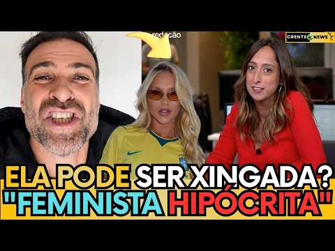 🚨 PILHADO HUMILHA RENATA MENDONÇA E EXPÕE A HIPOCRISIA FEMINISTA NA IMPRENSA ESPORTIVA!