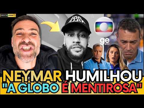 🚨NEYMAR SE REVOLTA APÓS ACUSAÇÕES SOBRE O VESTIÁRIO E DETON4 MATÉRIA DA GLOBO."CALEM A BOCA!"