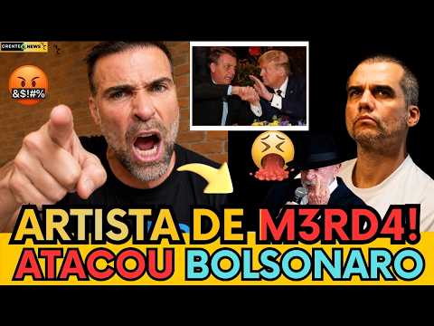 PILHADO HUMILHA WAGNER MOURA "CARA DE PAU, "NÃO TEM VERGONHA NA CARA, FALOU DO BOLSONARO DE NOVO!"