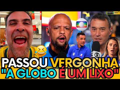 🚨 APRESENTADOR DA GLOBO FAZ PERGUNTA IDIOT4 E INUSITADA "PILHADO DETONOU"