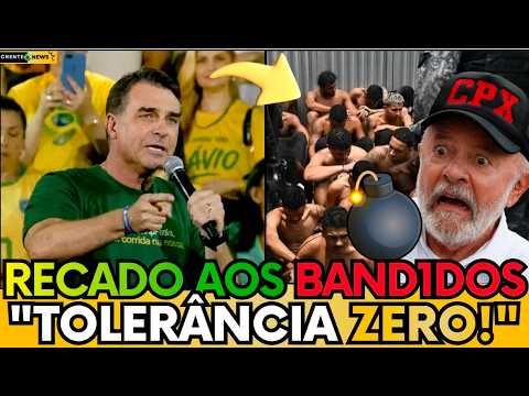 🚨 FLÁVIO BOLSONARO EXPLOD3 NO CEARÁ E MANDA DURO RECADO “QUEM TEM QUE TER MEDO É O BAND1DO!”