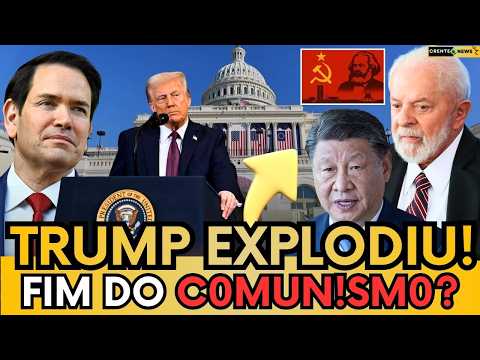 🔥 A DECLARAÇÃO DE TRUMP QUE CHOCOU ESQUERDISTAS EM TODO O MUNDO "O COMUNISMO TREMEU!"