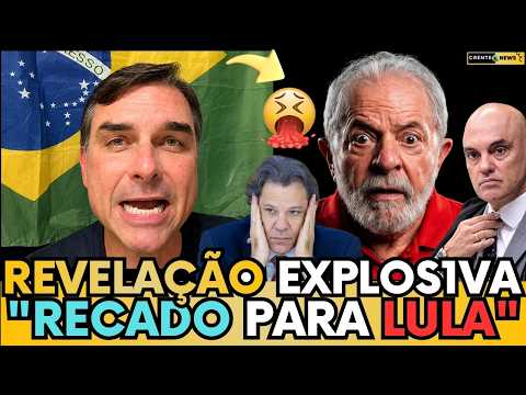 🚨“É PARA FICAR MUITO PUTO!” FLÁVIO BOLSONARO ELEVA O TOM E PARTE PRA CIMA DE  LULA!