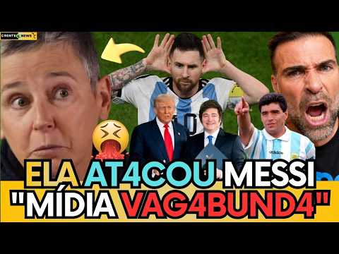 🚨TRETA EXPLOD3:PILHADO HUMILHA MILLY LACOMBE APÓS FALA SOBRE MESSI " IMPRENSA PATÉTICA" 1 🚨TRETA EXPLOD3:PILHADO HUMILHA MILLY LACOMBE APÓS FALA SOBRE MESSI " IMPRENSA PATÉTICA"