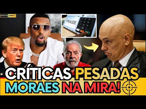 🚨 INFLUENCIADOR DE DIREITA D1SPARA CONTRA MORAES  E QUESTIONA A CONFIANÇA NAS URNAS ELETRÔNICAS
