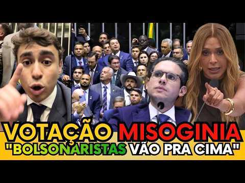 🚨AO VIVO: BOLSONARISTAS PARTEM PRA CIMA NA CÂMARA! VOTAÇÃO PL DA MISOGINIA 1 🚨AO VIVO: BOLSONARISTAS PARTEM PRA CIMA NA CÂMARA! VOTAÇÃO PL DA MISOGINIA