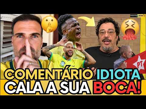 🚨 PILHADO D3TON4 CASAGRANDE: “CALE A BOCA E ESQUEÇA O NEYMAR!”