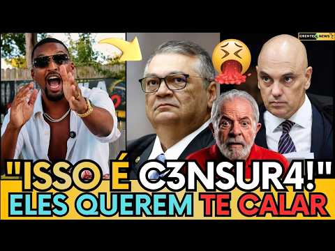 🚨 “QUER CALAR O POVO!” INFLUENCIADOR DE DIREITA MANDA RECADO DURÍSSIMO PARA LULA