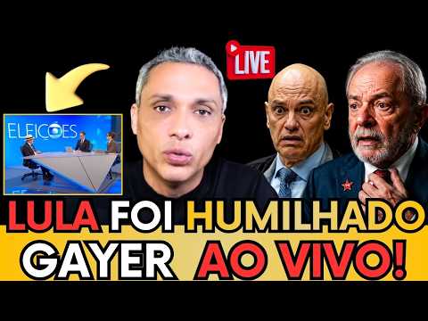 🚨AO VIVO: GAYER REVELA DESESPERO DE LULA APÓS SER HUMILHADO NA SABATINA DA GLOBO 1 🚨AO VIVO: GAYER REVELA DESESPERO DE LULA APÓS SER HUMILHADO NA SABATINA DA GLOBO