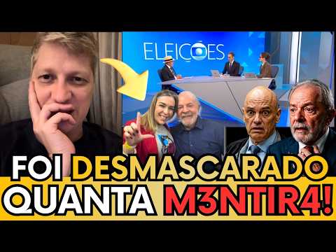 VAN HATTEM DESMASCARA LULA EM SABATINA NA GLOBO LIXO! “ELE DISSE QUE NÃO CONHECIA ELA 😂”