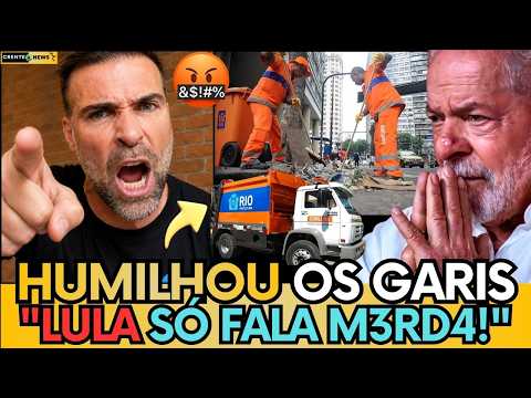 🚨PILHADO SE REVOLTA E EXPLODE APÓS LULA HUMILHAR GARIS: "DISCURSO V4GABUNDO! FAZ O "L"AGORA"