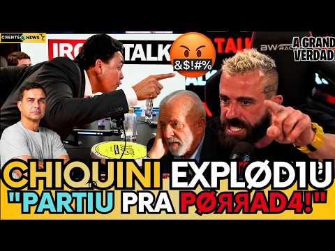 🚨 QUEBRA PAU AO VIVO! CHIQUINI E SESTARO PARTE PRA CIMA UM DO OUTRO “INFILTRADO DO LULA!”