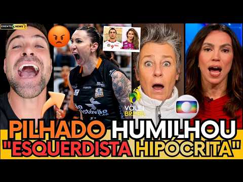 🚨 PILHADO PARTE PRA CIMA E DETØNA MILLY LACOMBE: “CHEGA DE COVARDIA CONTRA AS MULHERES DO VÔLEI!”