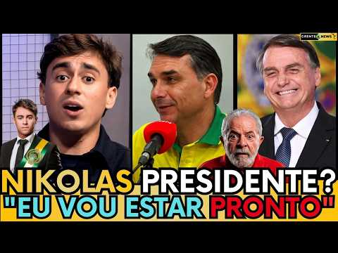 🚨NIKOLAS PRESIDENTE? ELE ABRE O JOGO E DISPARA: “VOU ESTAR PRONTO!”