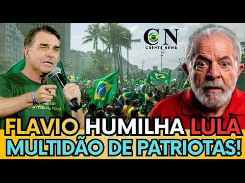 🔴🇧🇷MULTIDÃO DE PATRIOTAS COM FLÁVIO BOLSONARO NO RIO DE JANEIRO - VEJA AS IMAGENS AO VIVO! 1 🔴🇧🇷MULTIDÃO DE PATRIOTAS COM FLÁVIO BOLSONARO NO RIO DE JANEIRO - VEJA AS IMAGENS AO VIVO!