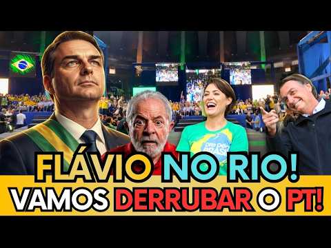🔴🇧🇷 FLÁVIO BOLSONARO E PATRIOTAS NO RIO DE JANEIRO - VEJA AS IMAGENS AO VIVO!