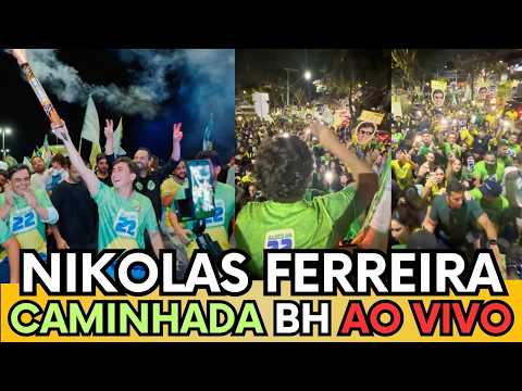 🚨 NIKOLAS FERREIRA ARRASTA MULTIDÃO DE JOVENS EM BH "A BATALHA COMEÇOU"