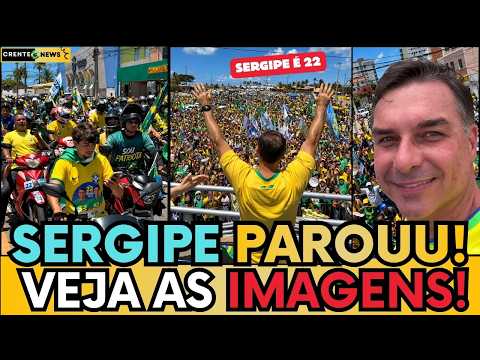 🚨 FLÁVIO PARA ARACAJU E DISPARA CONTRA LULA: “LULINHA E TIGRINHO SÃO SEUS FILHOS!”
