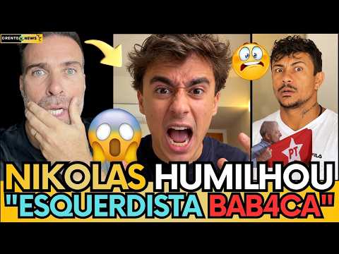 🚨 NIKOLAS FERREIRA NÃO POUPA XAMÃ APÓS APOIO A LULA: “ESSE IMBECIL”