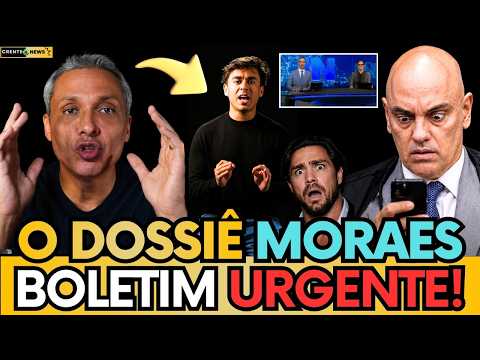🚨BOLETIM DA MANHÃ: NIKOLAS FAZ VÍDEOS E EXPÔS "O DOSSIÊ MORAES O CASO QUE VAI PARAR O BRASIL"