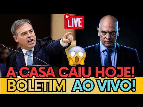🚨BOLETIM AO VIVO: MENDONÇA PEDE AFASTAMENTO DE MORAES, APÓS SER COLOCADO NO INQUERITO DAS FAKES NEWS