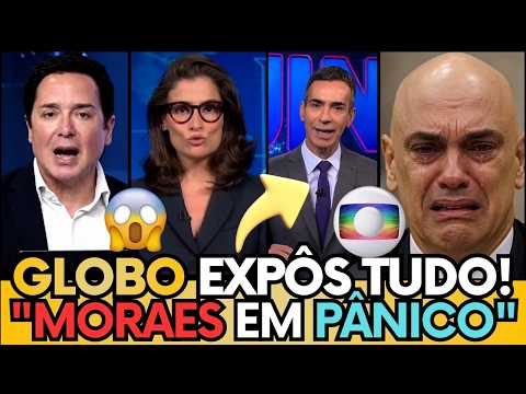 🚨 O CLIMA FICOU PESADO! GLOBO EXPOĒ MORAES E CLAUDIO DANTAS DEFENDE MENDONÇA
