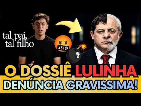 ⚠️ AGORA: NIKOLAS FAZ NOVO VÍDEO E REVELA DOSSIÊ CONTRA LULINHA FILHO DE LULA, ASSISTA COMPLETO!