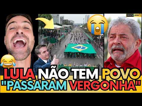 🚨“QUE VEXAME!”O DESFILE DE LULA FOI UM FRACASSO? PILHADO MOSTRA AS IMAGENS E 3XPLODE