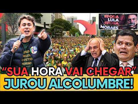 🚨 NIKOLAS ESTREMECE A PAULISTA E ENQUADRA MORAES  "NÓS VAMOS TIRAR ESSE SORRISINHO DA SUA CARA"